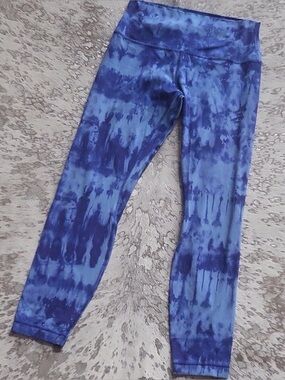 Lululemon Align HR Pant 25" Diamond Dye Navy Sz8